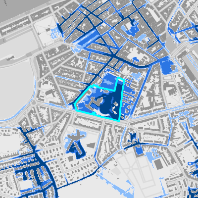 Overstromingsgevoelig (pluviaal)