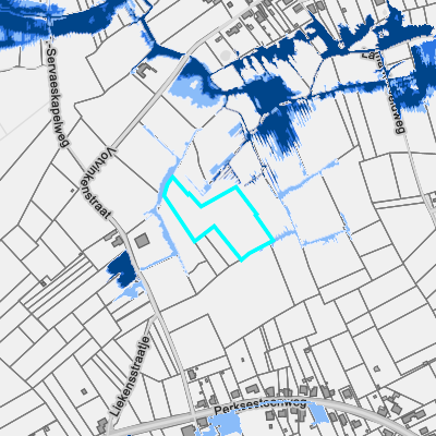 Overstromingsgevoelig (pluviaal)