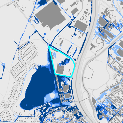 Overstromingsgevoelig (pluviaal)