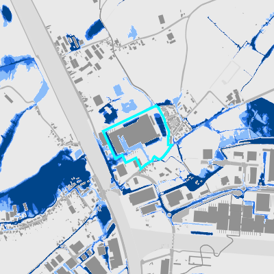 Overstromingsgevoelig (pluviaal)