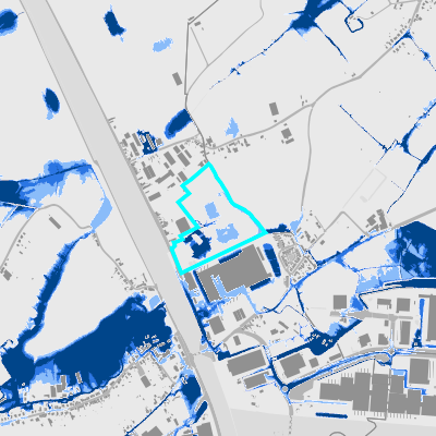 Overstromingsgevoelig (pluviaal)