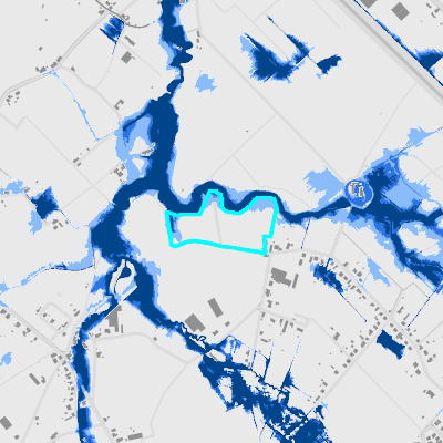 Overstromingsgevoelig (pluviaal)