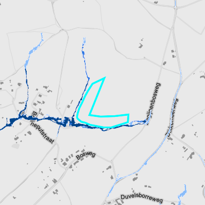 Overstromingsgevoelig (pluviaal)