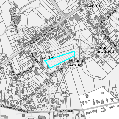 Ruimtelijke uitvoeringsplannen (RUP)