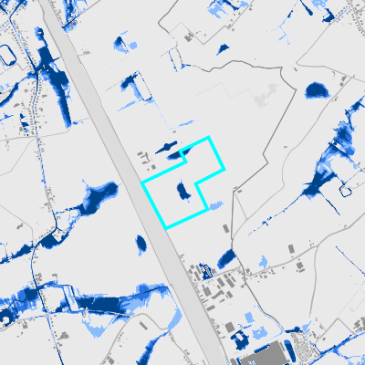Overstromingsgevoelig (pluviaal)