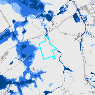 Overstromingsgevoelig (pluviaal)