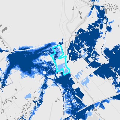 Overstromingsgevoelig (pluviaal)