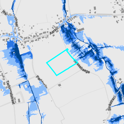 Overstromingsgevoelig (pluviaal)