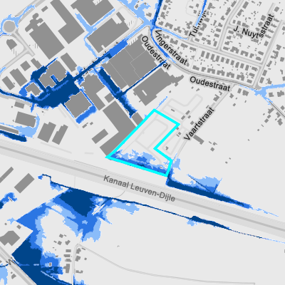 Overstromingsgevoelig (pluviaal)