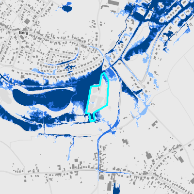 Overstromingsgevoelig (pluviaal)