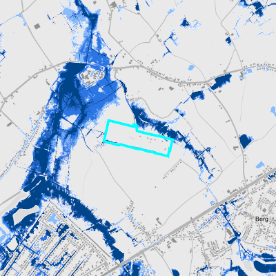 Overstromingsgevoelig (pluviaal)