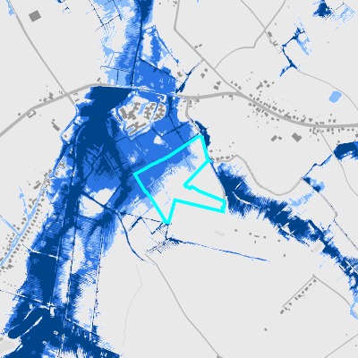 Overstromingsgevoelig (pluviaal)