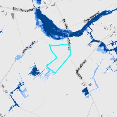 Overstromingsgevoelig (pluviaal)