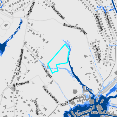 Overstromingsgevoelig (pluviaal)