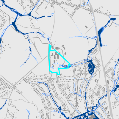 Overstromingsgevoelig (pluviaal)