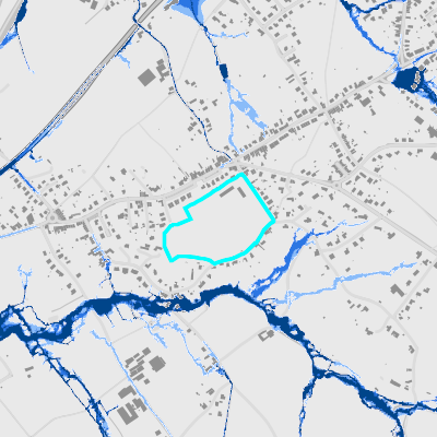 Overstromingsgevoelig (pluviaal)