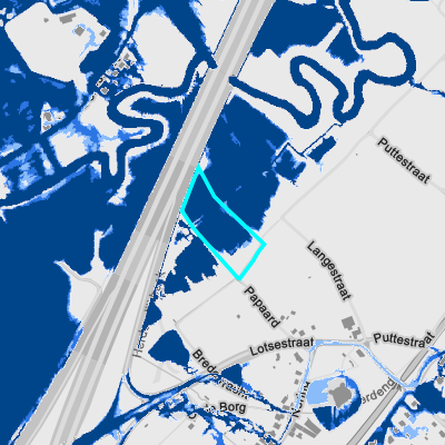 Overstromingsgevoelig (pluviaal)