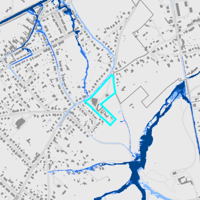 Overstromingsgevoelig (pluviaal)