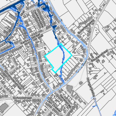 Overstromingsgevoelig (pluviaal)