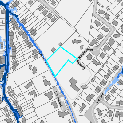Overstromingsgevoelig (pluviaal)