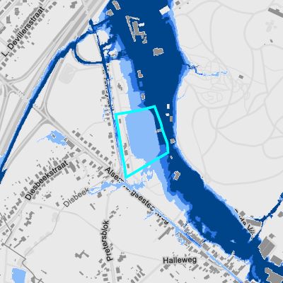 Overstromingsgevoelig (pluviaal)