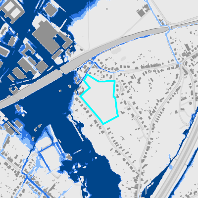 Overstromingsgevoelig (pluviaal)