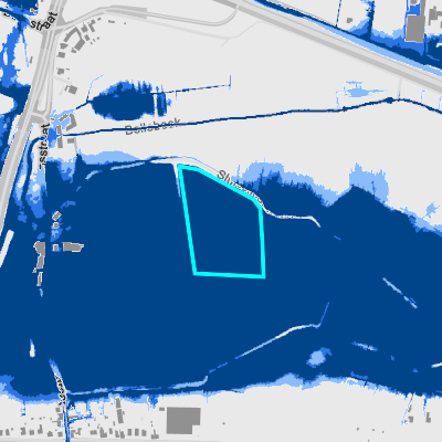 Overstromingsgevoelig (pluviaal)