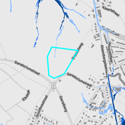 Overstromingsgevoelig (pluviaal)