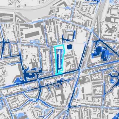 Overstromingsgevoelig (pluviaal)