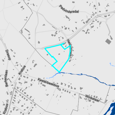 Overstromingsgevoelig (pluviaal)