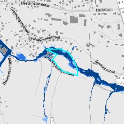Overstromingsgevoelig (pluviaal)