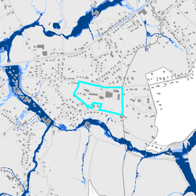 Overstromingsgevoelig (pluviaal)