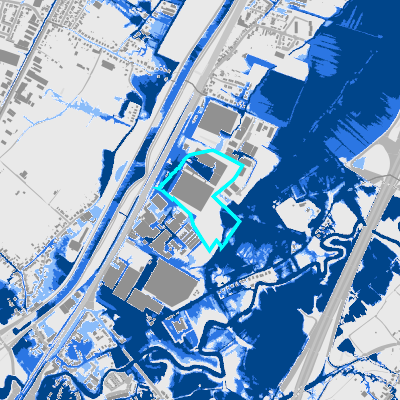 Overstromingsgevoelig (pluviaal)