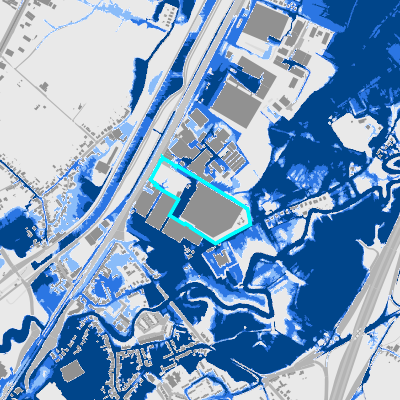 Overstromingsgevoelig (pluviaal)