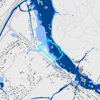 Overstromingsgevoelig (pluviaal)