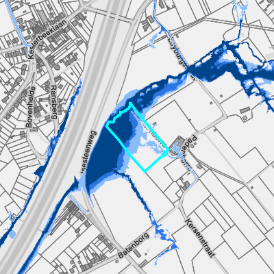 Overstromingsgevoelig (pluviaal)