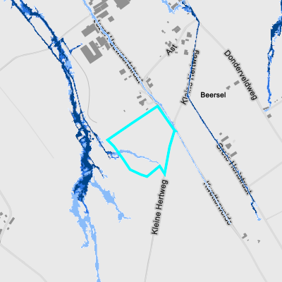 Overstromingsgevoelig (pluviaal)