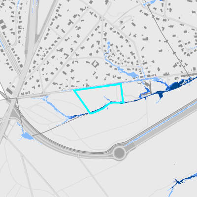 Overstromingsgevoelig (pluviaal)