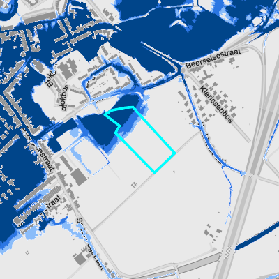 Overstromingsgevoelig (pluviaal)