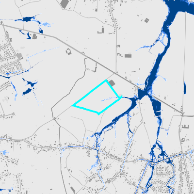 Overstromingsgevoelig (pluviaal)