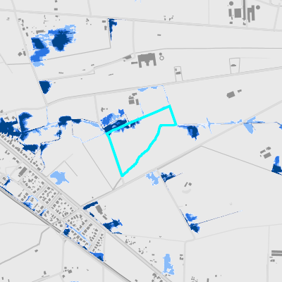 Overstromingsgevoelig (pluviaal)