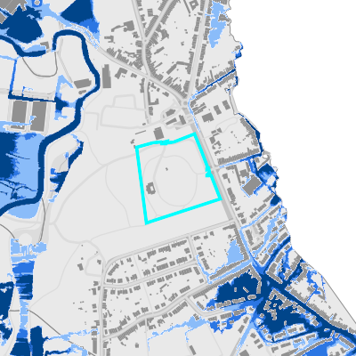 Overstromingsgevoelig (pluviaal)