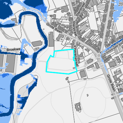 Overstromingsgevoelig (pluviaal)
