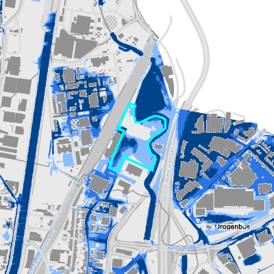Overstromingsgevoelig (pluviaal)