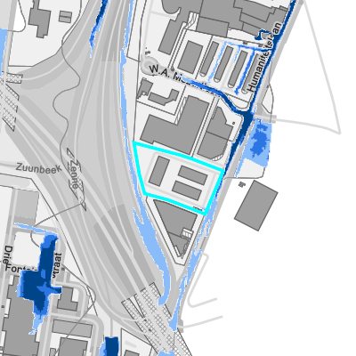 Overstromingsgevoelig (pluviaal)