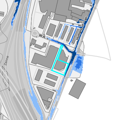 Overstromingsgevoelig (pluviaal)