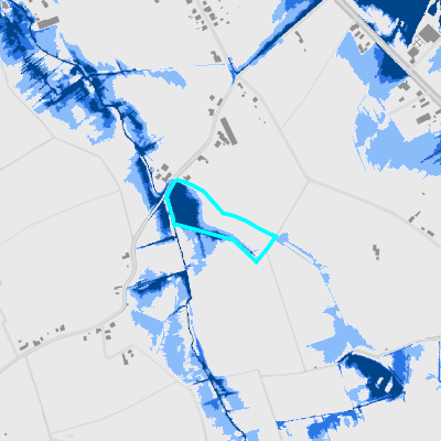 Overstromingsgevoelig (pluviaal)