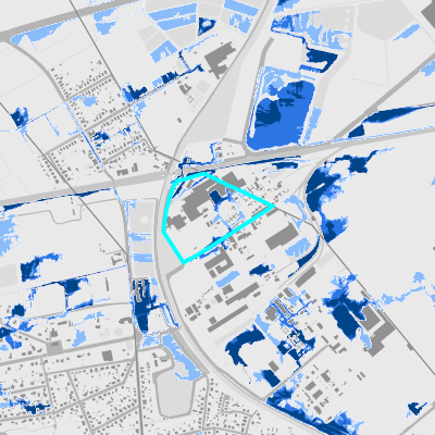 Overstromingsgevoelig (pluviaal)