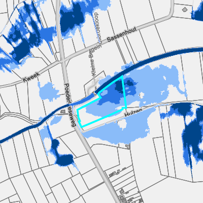 Overstromingsgevoelig (pluviaal)