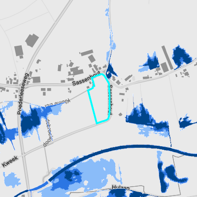 Overstromingsgevoelig (pluviaal)